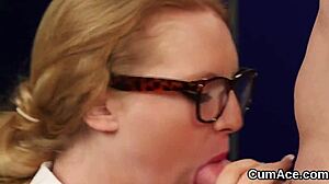 Wacky Idol Swallows Massive Cum Load