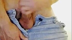 big cock gay shemale masturbates on webcam