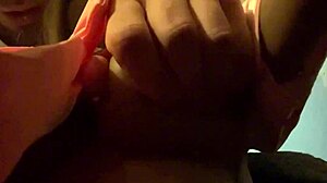 Horny man distracts silicone sex doll from reading a book for passionate encounter