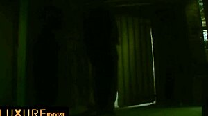 Blindfolded Orgy Features Dildo Play and Double Penetration with Blonde Babe