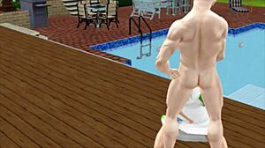 What happens to the princess in Sims 3D Porn Episode 7 Adventures Part 5 Finale?