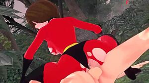 Elastigirl Gets Fucked Hard On Secret Mission