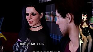 Stripper gives blowjob in deep eve 7 game