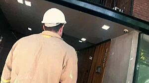 Neighbor Provokes Worker Specialist In Anal Sex