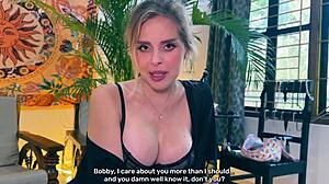 stepmom climbs into my bed for taboo blowjob and handjob 😈💦