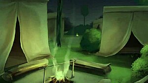 horny heroine ingrid plays with huge tits in episode 2