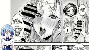 in this isekai world, a futanari reincarnates and explores her dual desires fully