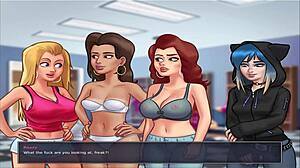 Exploring Summer Time Saga Uncensored in Part 35 of Anime Dating Game