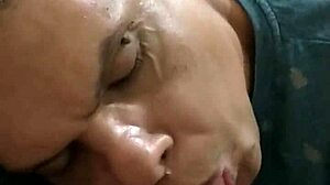 the delivery guy came over, and i sucked his cock hard, taking all his cum