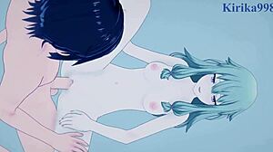 Kusanagi nene and akiyama mizuki intense sex - project sekai hentai