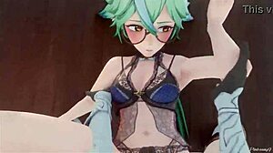 Futanari Lesbian Action In Pinksama Mondstadt Episode