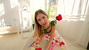 Solo glass dildo play for my boyfriend's promo vid... oops!