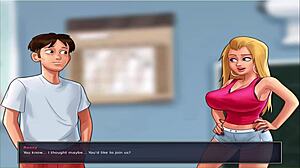 Exploring Summer Time Saga Uncensored in Part 35 of Anime Dating Game