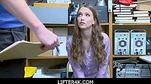 Officer Fucks Izzy's Tight Pussy Emotionally