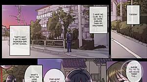 my girlfriend's mom becomes my sex friend in this dating sim anime hentai game