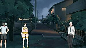 Shameless milf exhibicionista