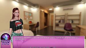 Summer in the city 06 petite 18+ red head eating ramen 🍜