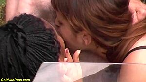 b public fist fuck turns wild with family therapy outdoor double penetration group.