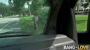 Eliana Rose, total freak, rides hard on the bus! 😜