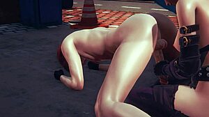 LOL Hentai - Jinx in Hardcore Japanese Cosplay Action