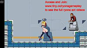 cute blonde hentai babe entangled in steamy group sex