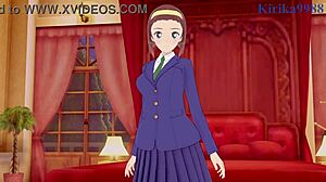 Ran Mouri and Sonoko Suzuki have intense sex in detective conan hentai