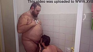 fucking bareback in the shower teaser with young 18+ ass and big cock