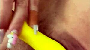 Horny tiktoker la paisa squirts after dildo self-fuck