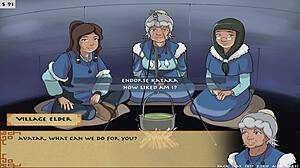 four elements trainer book one part two in hentai parody game