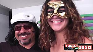 casada novinha enjoys dp and orgasm with frotinha porn star