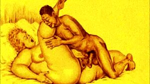 I really like this vintage illustration, it's quite erotic