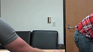 Carrie b casting pov hardcore interview with blonde slut pussy and cock action