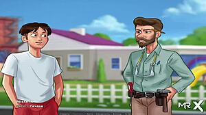 summertime saga e2 36: barn shaking with uncensored big ass action