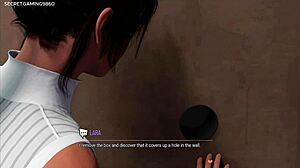lara croft busty slut deepthroats huge bbc at glory hole