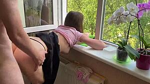 Got slammed hard with intense doggystyle. Then rode him until creampied!