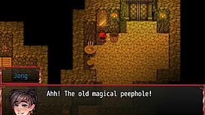 Harem In Another World Hentai Game Ep 18 Magic Bath Peephole