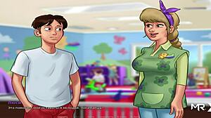 summertime saga e2 36: barn shaking with uncensored big ass action