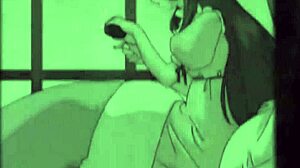 Naked anime babe gets teased and dominated with food in hardcore fetish