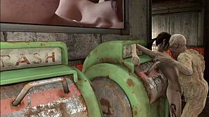 Fo4 in the rubble of the subway