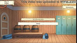 nami is stripping in this hentai game!