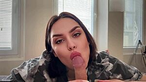 A hot girl on the first date offered to come to her house for tea and got up doggy style