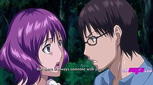 My crush gets banged by the group in rough hentai domination