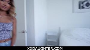 Wow, stepdaughter treats stepdad like an ATM for deepthroat fun!