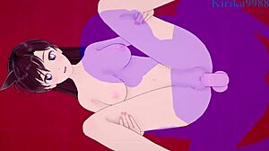 Ran Mouri and Sonoko Suzuki have intense sex in detective conan hentai