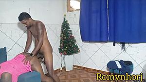 Helping friend climb tree turns into porn with cum inside