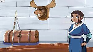 four elements trainer book one part two in hentai parody game