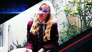 Teen Railed Hard Behind Twin’s Back at Wild Party!