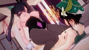 Mona Seduces In Cowgirl Anime Hentai