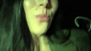 damn, risky blowjob and sex in cinema tonight!