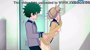 Himiko Toga and Izuku Midoriya Intense Sex - My Hero Academia Hentai
